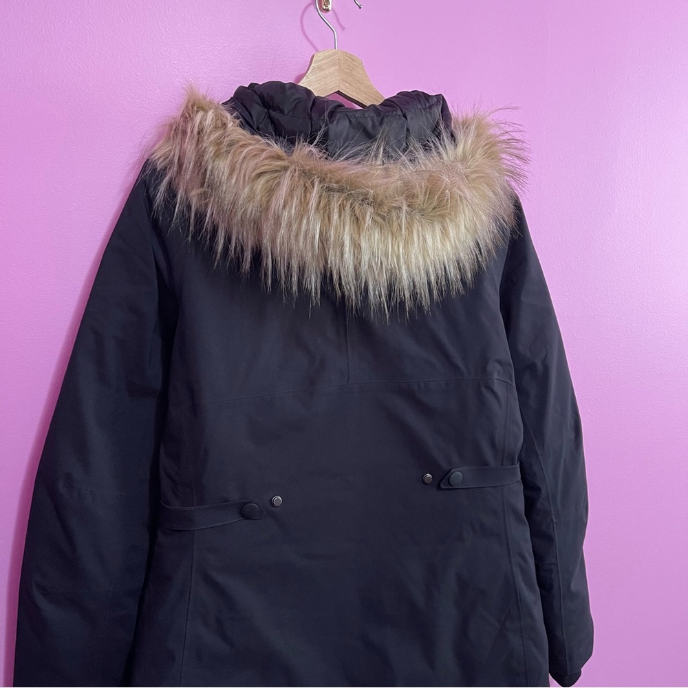 Woods‎ Smythe Down Parka Medium Black Waterproof Winter Coat Jacket - Picture 10 of 14